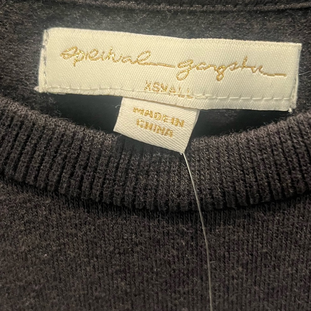 NWT Spiritual Gangster Trust The Universe Stitch Crop Long Sleeve Top Size XS - Picture 9 of 10